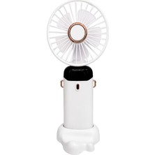 Estone ES-9400 Dijital Ekranlı Katlanabilir Mini Fan (El / Masa / Boyun Tipi)