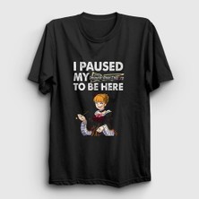 Presmono Unisex Siyah Beatrice Paused Umineko When They Cry T-Shirt