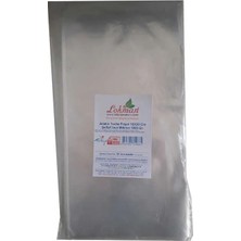 Uravas Store Jelatin Torba Poşet 15X30 cm Şeffaf Ince Mikron 1000 gr 1 Paket