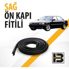 B&M Kauçuk Bmw 7 Serisi E38 (1995-2001) Kadifeli Sağ Ön Kapı Fitili BM02156