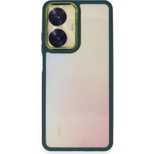 Uravas Store Realme C55 Kılıf Dora Kapak - Haki Yeşil