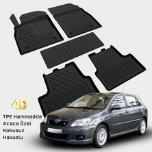 Yms Art Toyota Corolla Hb Paspas 4d Havuzlu 2001 - 2007 Arası Uyumlu Araca Özel Paspas