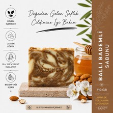 VELUNERA Bal & Badem Bakım Sabunu | Kuru Ciltler İçin | 110 gr