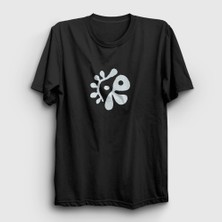 Presmono Unisex Siyah Logo Color Outside The Lines K-Pop Cortis T-Shirt