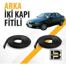 B&M Kauçuk Bmw 3 Serisi E36 (1992-1998) Kadifeli Arka Iki Kapı Fitili BM02161