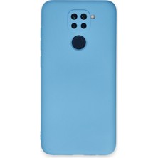 Redmi Note 9 Kılıf Nano Içi Kadife Silikon - Mavi