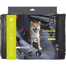Lungo Köpekler Için Araç Koruma Örtüsü Siyah 152X59 cm