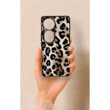 Vip Case Vivo V40 Uyumlu Leopar Derisi Desenli Silikon Kılıf