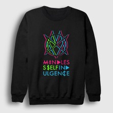 Presmono Unisex Siyah Logo Mindless Self Indulgence Rock Sweatshirt