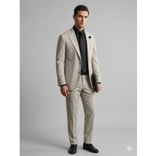 Centilmen Sir Erkek Modern Stil Klasik Takım Elbise 3094