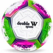 Double W Sports 5 Numara Futbol Topu – Dikişli Dayanıklı Antrenman ve Maç Topu