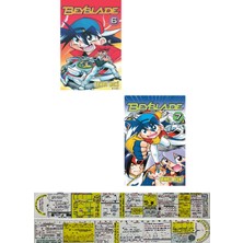 Beyblade 6-7. Ciltler Manga Seti (Manga Ayracı ve Özel Cetvel Hediyeli)