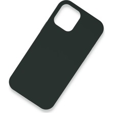iPhone 12 Pro Kılıf Lansman Legant Silikon - Koyu Yeşil