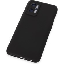 Realme 9i 4g Kılıf Nano Içi Kadife Silikon - Siyah