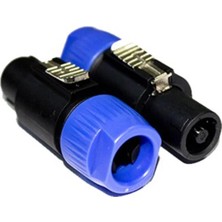 Uravas Store Oem Spikon 4 Pin Fiş Kısa Tip Mavi