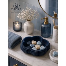 Triora Design Flora Organizer | 24.5 cm Dekoratif Takı ve Aksesuar Düzenleyici | 3D Baskı Premium Masa & Banyo Organizeri |