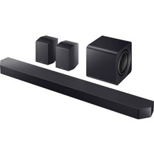 Samsung 11.1.4 Kanal 810 W Siyah Soundbar, Dolby Atmos Destekli Güçlü Ev Sinema Sesi, Kablosuz Bağlantı ve HDMI Uyumu ile Ev Sineması ve