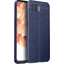 Drop Tedarik Oppo A73 Kılıf Auto Focus Kapak - Lacivert