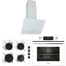 Teka Chef 6 Beyaz Ankastre Set ( Hak 625 Börek Şefim Wh- Gbe 64002 Wh - Atv 60 Wh )