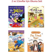 Timaş Çocuk 2 ve 3.sınıf Ya Şarjım Biterse Tekno Kahraman Mucizenin Adı Umut Pes Etmek Yok 4 Kitap Set