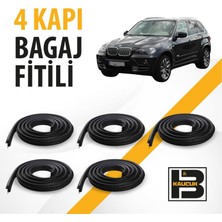 B&M Kauçuk Bmw X5 E70 (2007-2013) Kadifeli 4 Kapı + Bagaj Fitili BM02124
