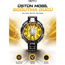 Neffo Telefon Soğutucu Fan 15W Power Radyatörlü Magsafe ve Aparatlı Telefon ve Tablet Soğutucu