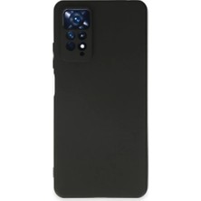 Uravas Store Xiaomi Redmi Note 11 Kılıf First Silikon - Siyah