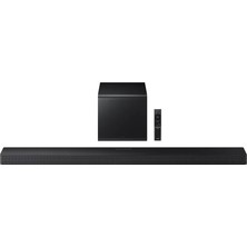 Samsung Siyah Soundbar Ses Sistemi, 3.1.2 Kanal Yapı, 340 W Performans, Dolby Atmos ve Kablosuz Tv Eğlencesi ile Kablosuz Bağlantılı Modern