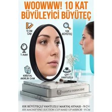 Uravas Store 9 cm 10X Büyüteçli Makyaj Aynası 717184