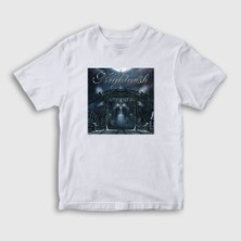 Presmono Unisex Çocuk Beyaz Imaginaerum Metal Nightwish T-Shirt