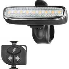 Heugers Briviga LW-BEAM50 Pro Sinyalli Akıllı Arka Işık - Aluminyum Kasa | E-Bike Uyumlu