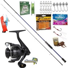 Okuma Revenger RV-2000A 2.06MM 0,5-6gr Daiwa Samurai Lrf Olta Takımı Seti