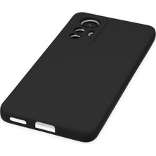 Mi 12 Lite Kılıf Nano Içi Kadife Silikon - Siyah