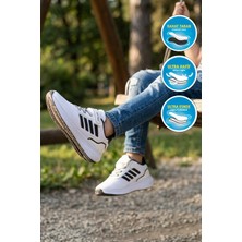 Walkway Lafonten 755 F Beyaz-Siyah Erkek Çocuk Spor Ayakkabı