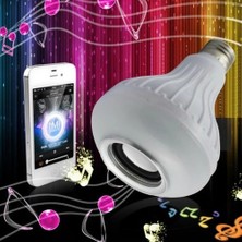 Uravas Store Hoparlör ve LED Lamba Uzaktan Kumandalı Ampül