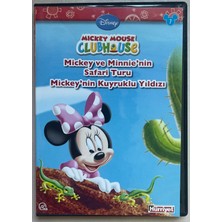 D Yapım Mickey Mouse Clubhouse Mickey ve Minnie'nin Safari Turu Mickey'in Kuyruklu Yıldızı DVD