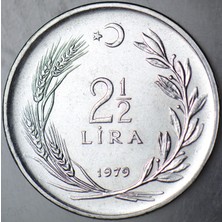 Banknoting 2,5 Lira 1979 Çilaltı.