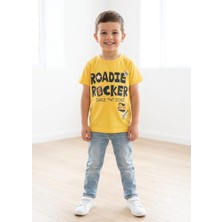 Stsahra  Erkek Çocuk Sarı T-Shirt