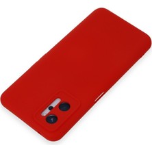 Realme 9i 4g Kılıf Nano Içi Kadife Silikon - Kırmızı