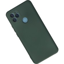 Semel Gm 21 Kılıf Nano Içi Kadife Silikon - Koyu Yeşil