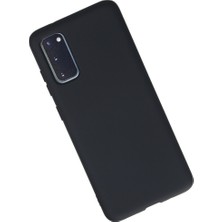 Galaxy S20 Kılıf Nano Içi Kadife Silikon - Lacivert
