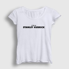 Presmono Kadın Beyaz A Film By Stanley Kubrick Sinema Yönetmen T-Shirt