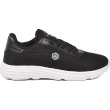 Walkway Siyah-Beyaz Fileli Rahat Hafif Unisex Spor Ayakkabı 26102 M