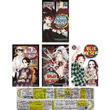Gerekli Şeyler Yayıncılık Iblis Keser 20-21-22-23. Ciltler Manga Seti (Özel Cetvel ve Manga Ayracı Hediyeli)