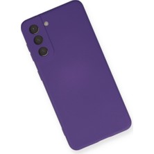 Galaxy S21 Kılıf Nano Içi Kadife Silikon - Mor