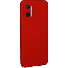 A96 Kılıf Nano Içi Kadife Silikon - Kırmızı