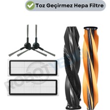 robotyedek Dreame D20 (Ultra Değil) RLD35GA Mopsuz Ana Fırça Hepa Filtre Seti-5 Parça