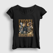 Presmono Kadın Siyah Lyonel Baratheon A Knight Of The Seven Kingdoms T-Shirt