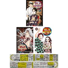Gerekli Şeyler Yayıncılık Iblis Keser 21-22-23. Ciltler Manga Seti (Özel Cetvel ve Manga Ayracı Hediyeli)