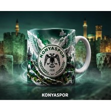 Kadorex Design Konyaspor Kartal Tasarımlı Yüksek Kaliteli Kupa Bardak – Taraftara Özel Kupa